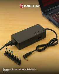 CARGADOR PARA NOTEBOOK MOX MO-CB881 UNIVERSAL 96W 2V