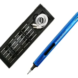 DESTORNILLADOR ELÉCTRICO INALÁMBRICO YAXUN YX-801 – RECARGABLE CON 14 PUNTAS INTERCAMBIABLES