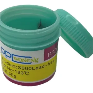ESTAÑO EN PASTA PARA SOLDADURA PPD WONENG S600 LEAD-FREE – 183°C, 50G