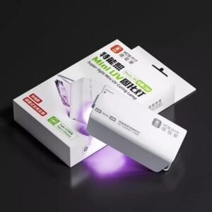 LAMPARA UV PORTATIL 3W YCS PARA CURADO RAPIDO DE GREEN OIL CON BATERIA INTEGRADA
