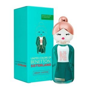 PERFUME BENETTON SISTERLAND GREEN JASMINE EAU DE TOILETTE 80ML