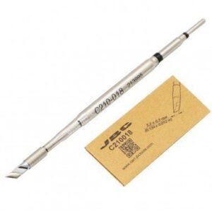 PUNTA DE SOLDADOR JBC C210-018 – TIPO CUCHILLA 3.4 MM X 0.3 MM PARA MANERAL T210